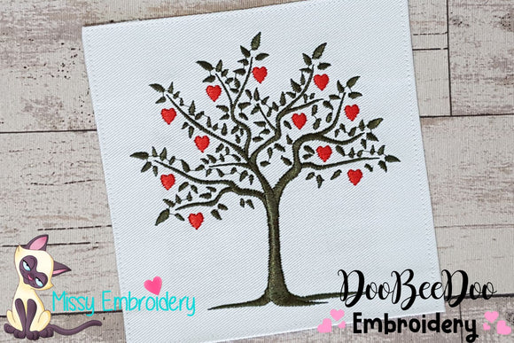 Tree of Love - Fill Stitch