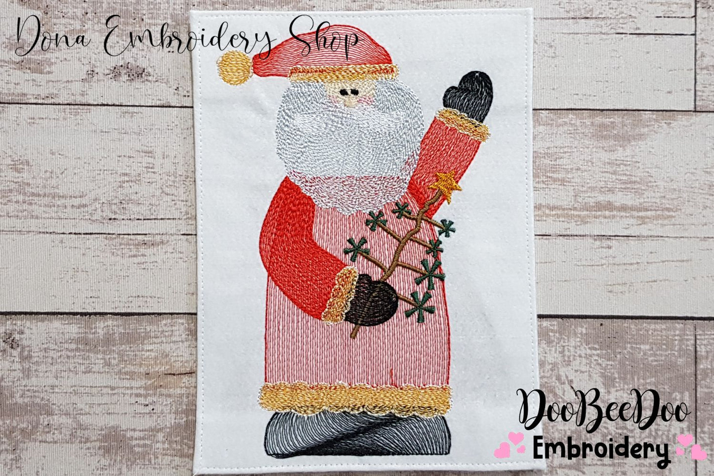 Santa Claus - Rippled