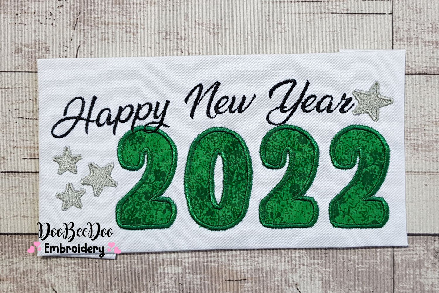 Happy New Year 2022 - Applique