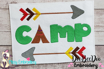 Camp Arrows - Fill Stitch