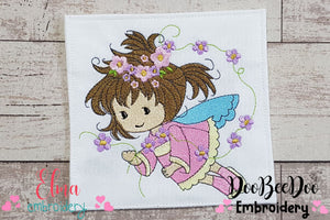 Cute Little Fairy - Fill Stitch