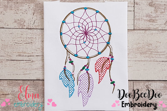 Dreams Catcher - Fill Stitch