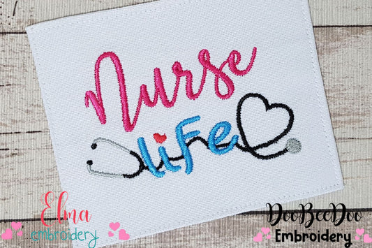 Nurse Life - Fill Stitch
