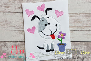 Puppy Love - Applique Embroidery