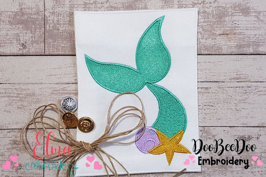 Mermaid Tail - Fill Stitch