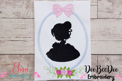 Bride Wedding Frame - Applique