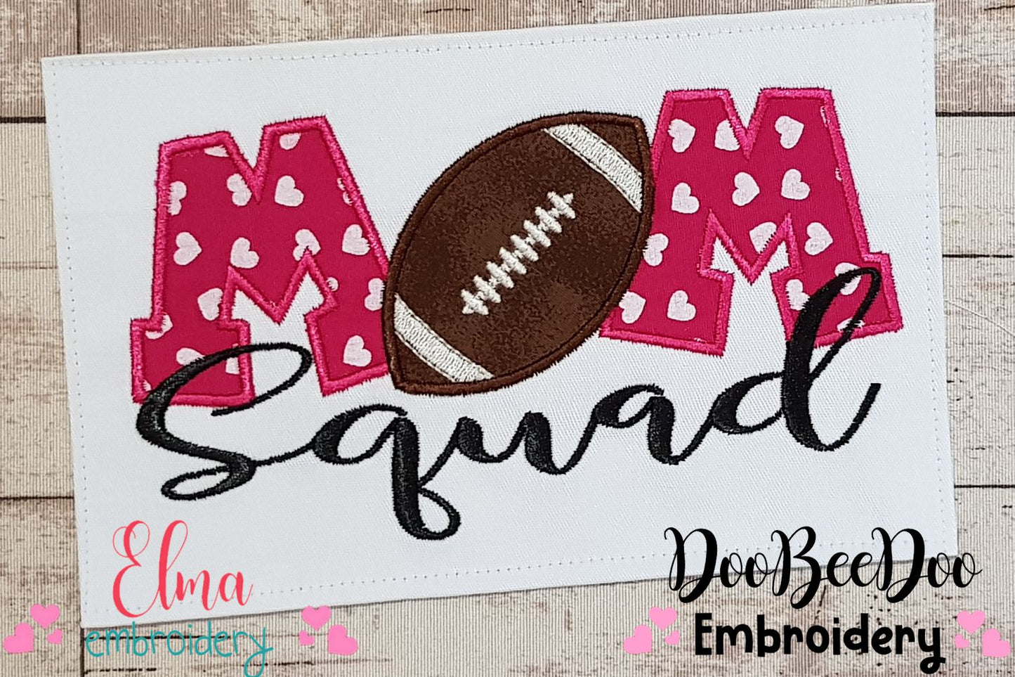 Football Mom Squad - Applique