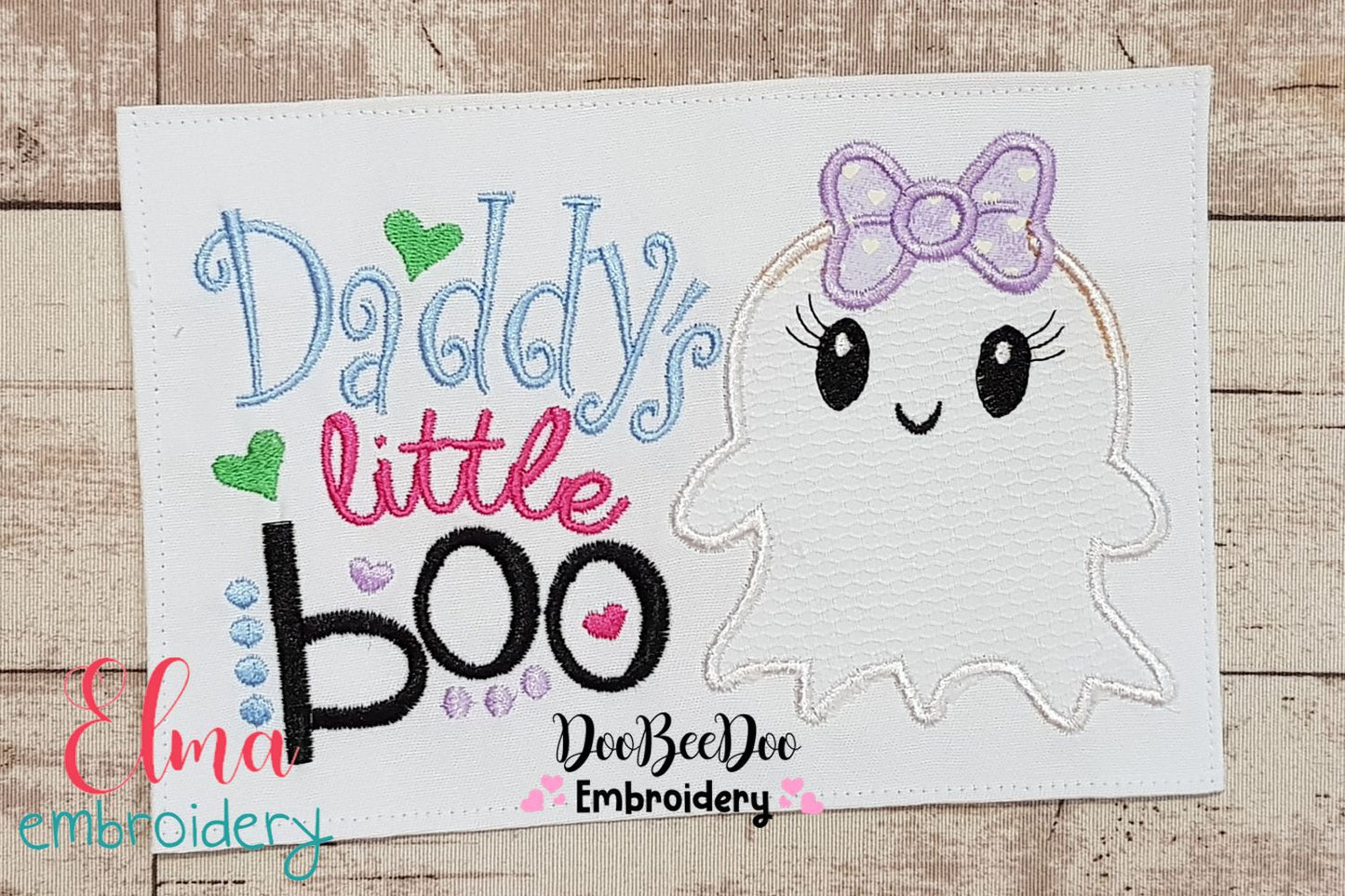 Daddy Little Boo - Applique