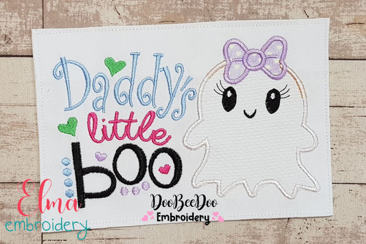 Daddy Little Boo - Applique