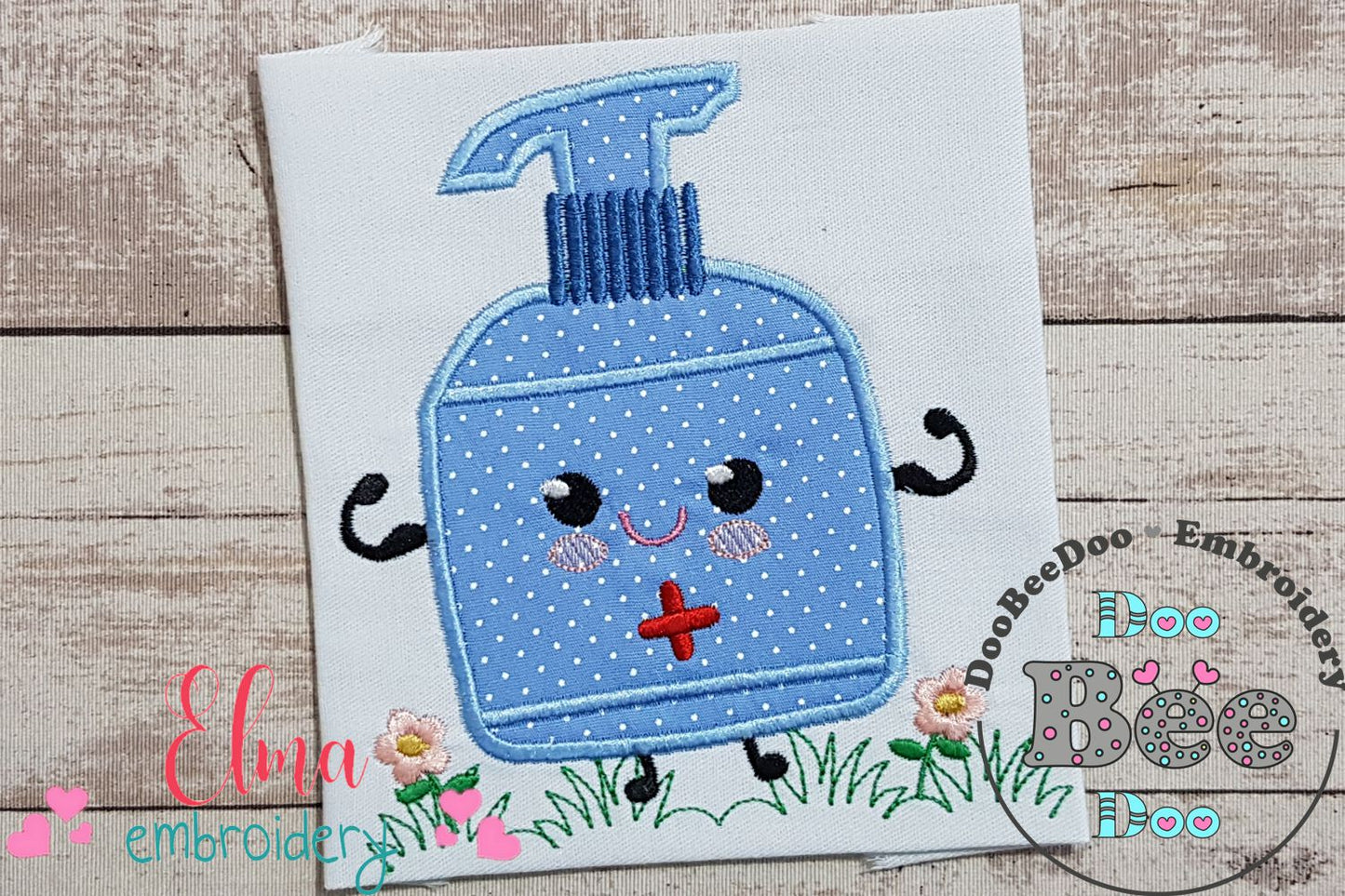Hand Sanitizer Boy - Applique
