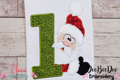 Santa Claus Number One - Applique