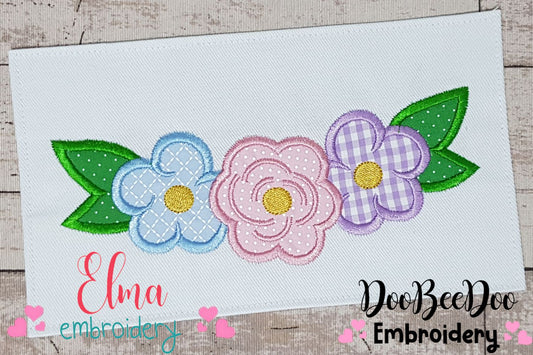 Summer Flowers - Applique