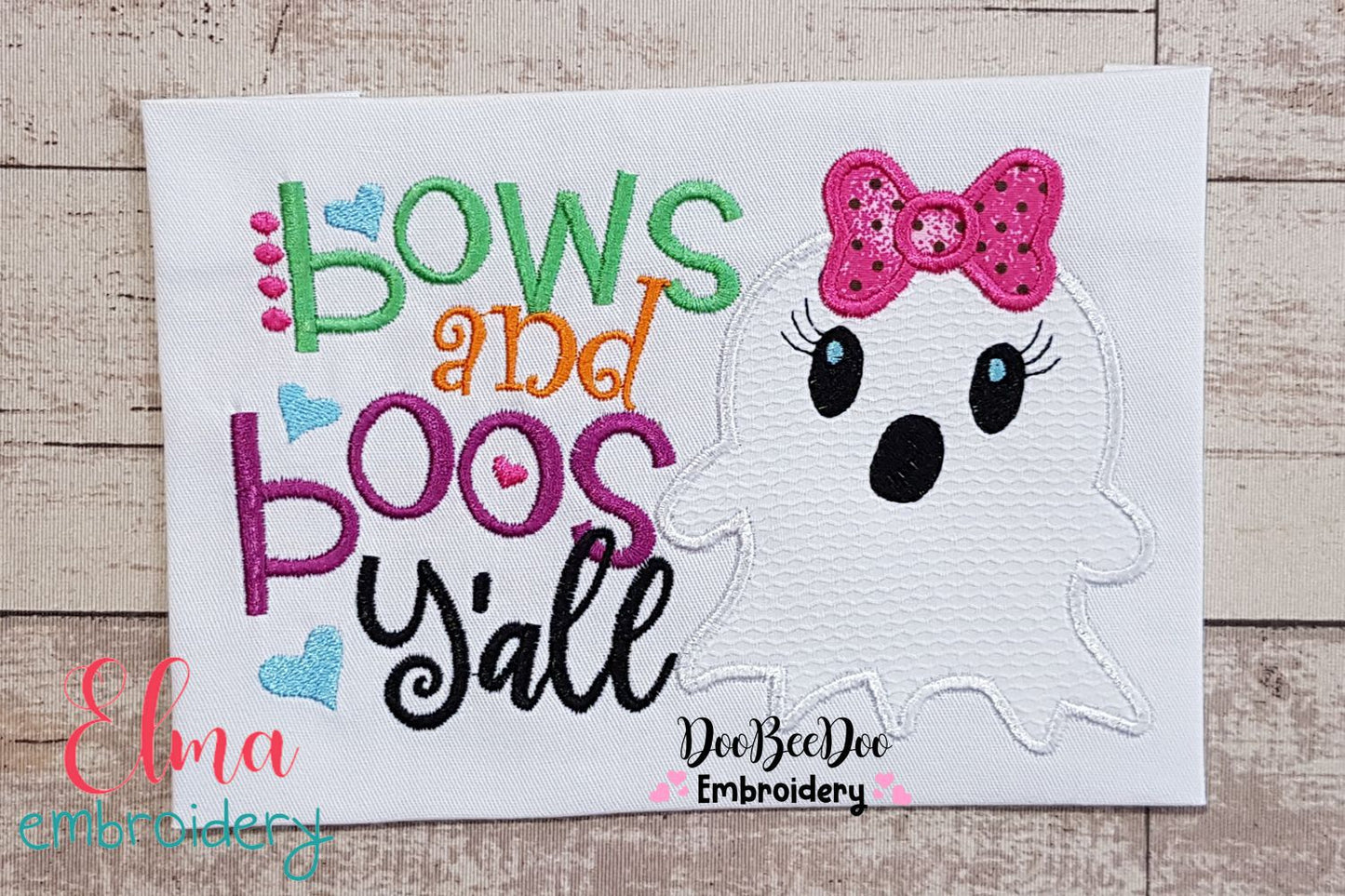 Bows and Boos Y'all - Applique