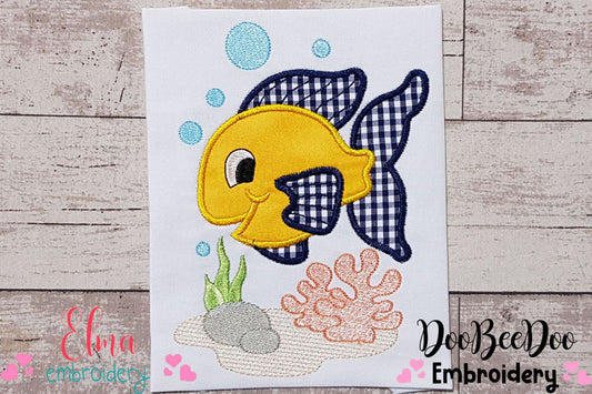 Little Fish - Applique Embroidery