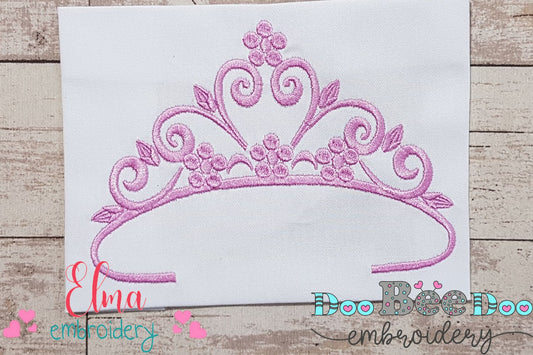Princess Tiara - Fill Stitch