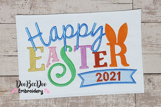 Happy Easter 2021 - Applique