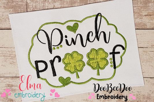 Pinch Proof - Applique