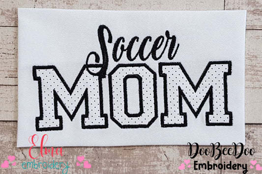 Basic Soccer Mom - Applique