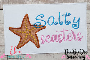 Salty Seasters - Applique