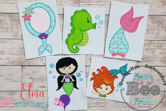 Mermaid Collection - Applique