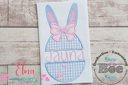 Split Easter Egg - Applique