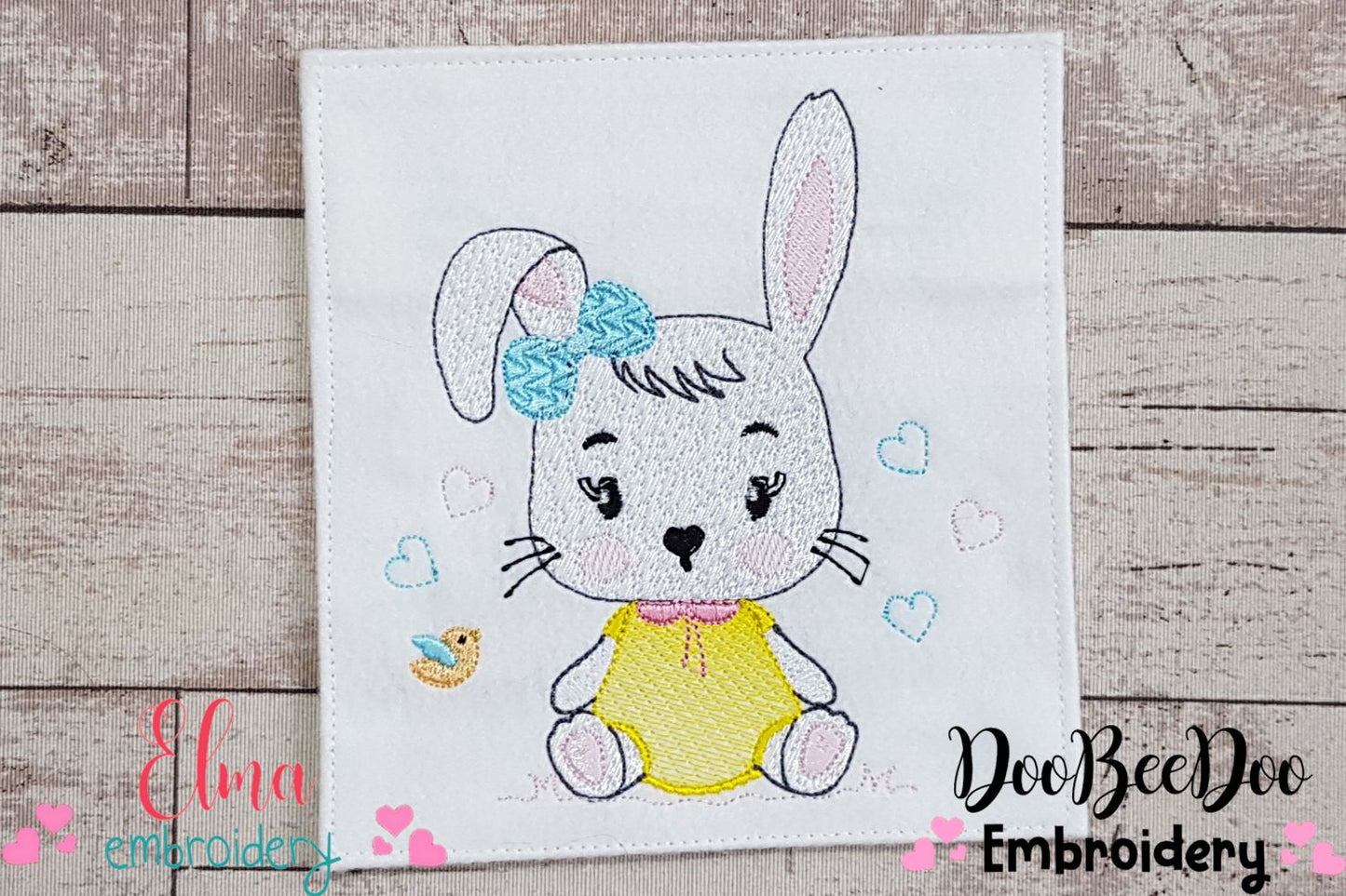 Cute Bunny Girl - Rippled