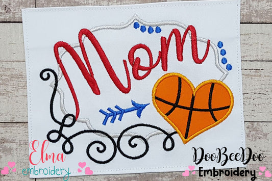 Basketball Mom - Applique