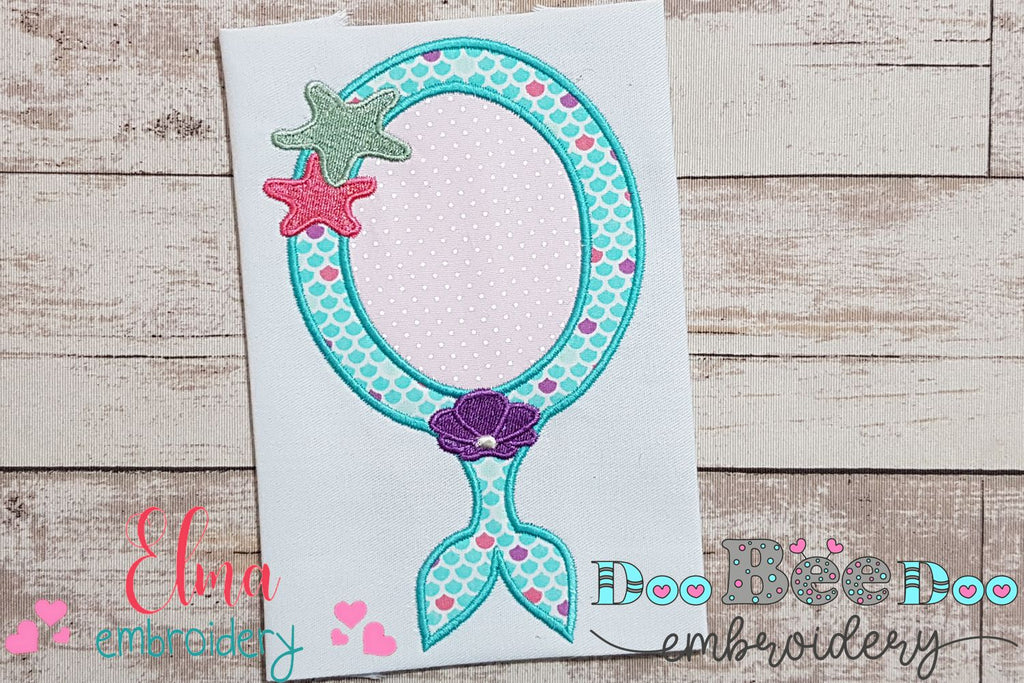 Mermaid Mirror - Applique