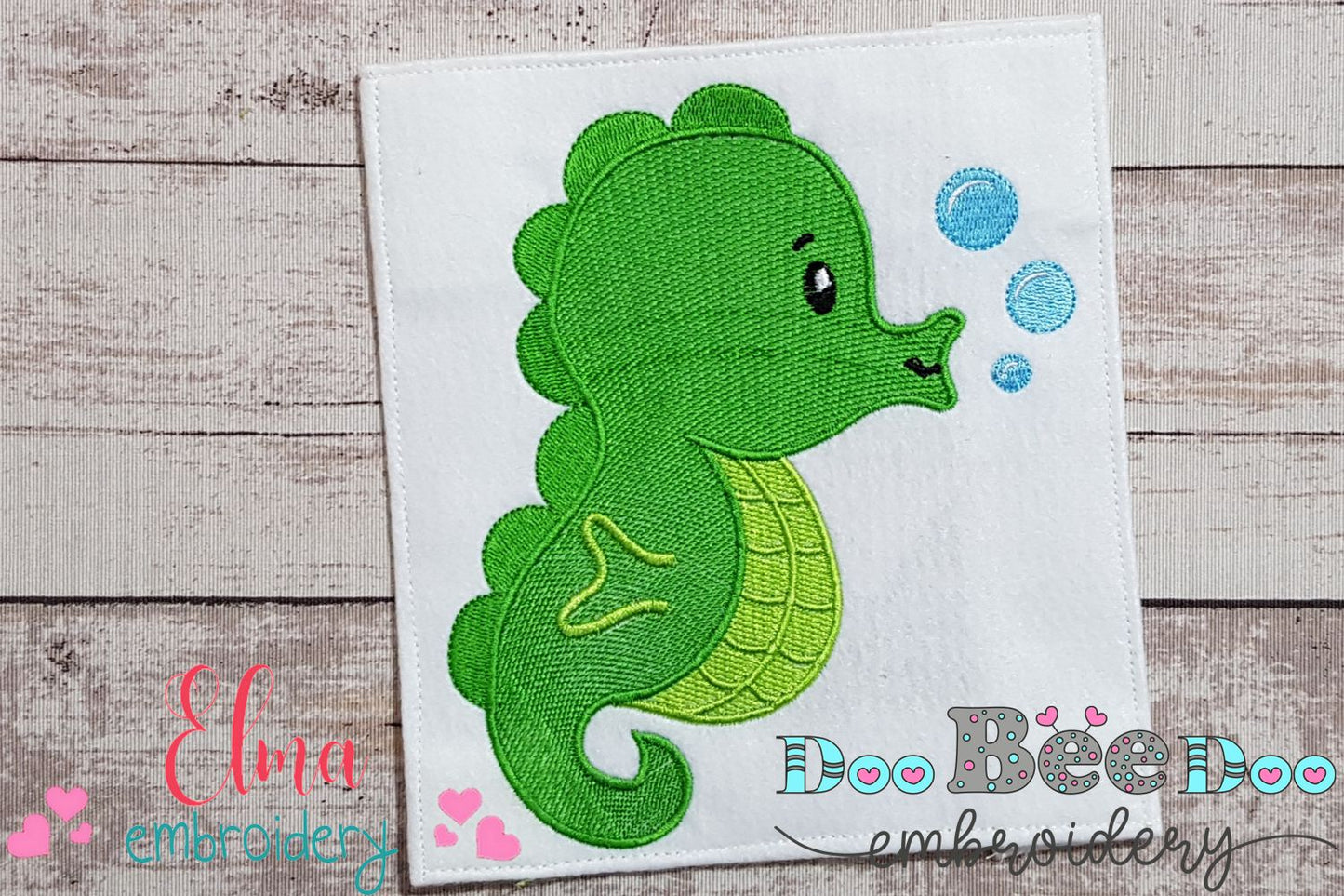 Seahorse - Fill Stitch