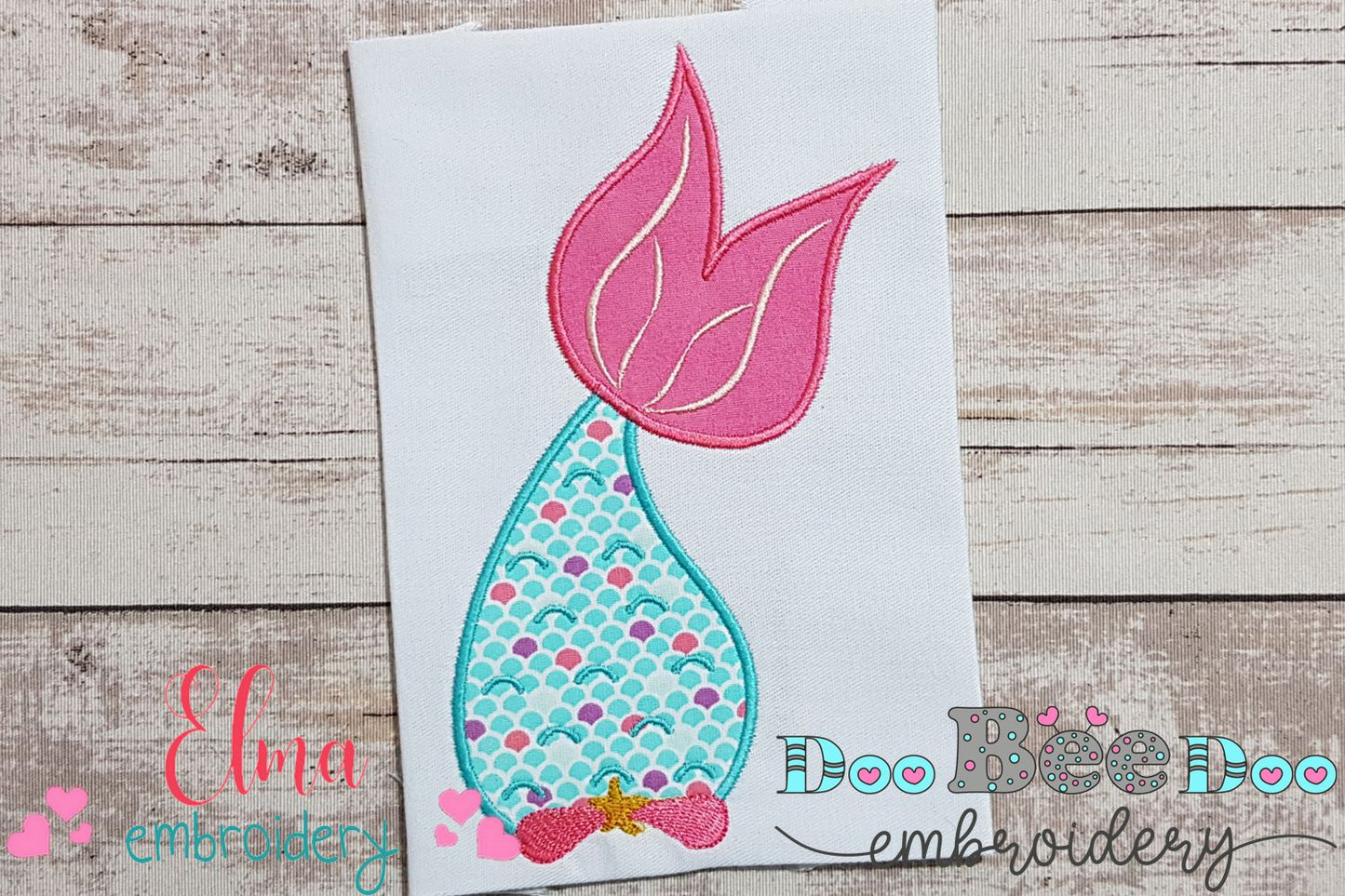 Mermaid Tail - Applique