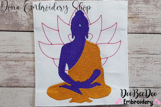 Buddha - Fill Stitch