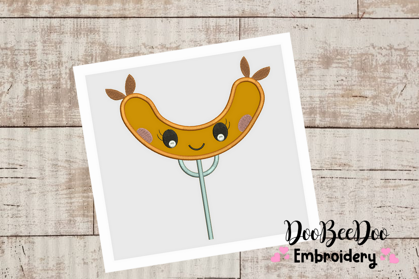 Oktoberfest - Sausage - Germany  -  Applique  -6 sizes -  Machine Embroidery Design