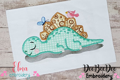 Dinosaur Sleeping - Applique