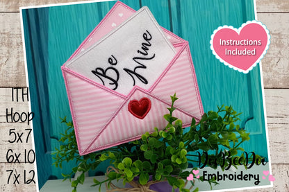 Valentines Ornaments - ITH Project - Machine Embroidery Design