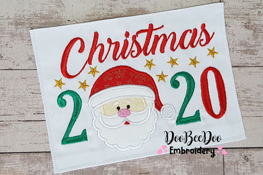 Christmas 2020 Santa Claus - Applique
