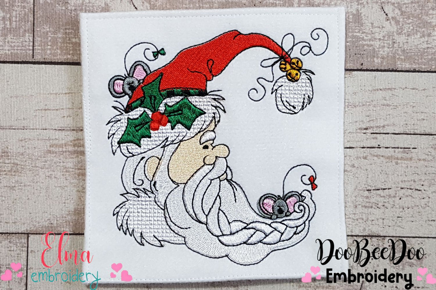 Vintage Santa Claus - Fill Stitch