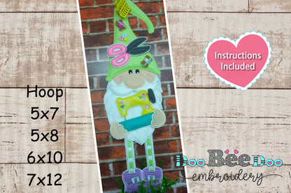 Gnome Sewing Machine - ITH Project - Machine Embroidery Design