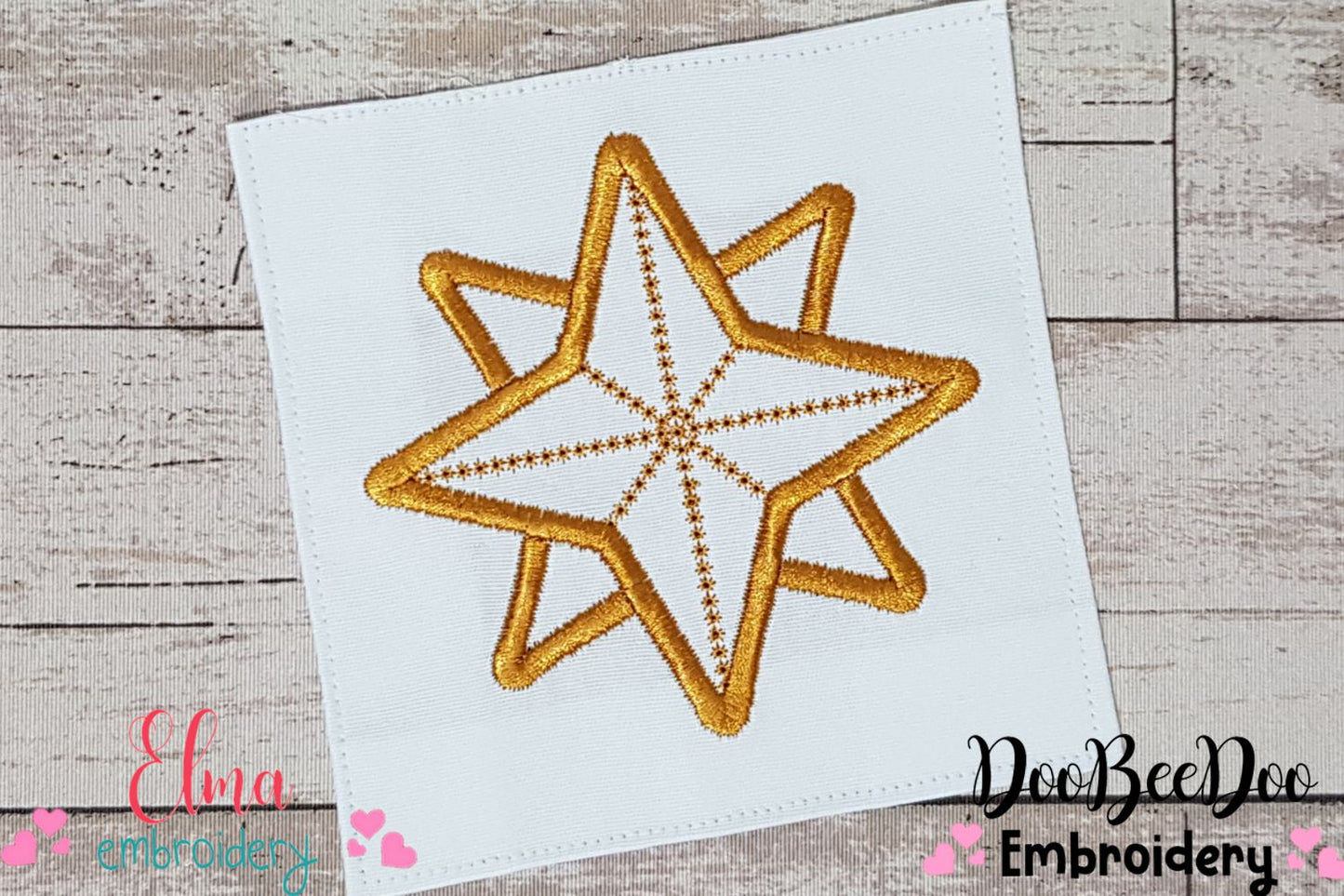 Christmas Star - Fill Stitch