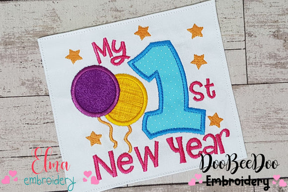 My 1st New Year - Applique