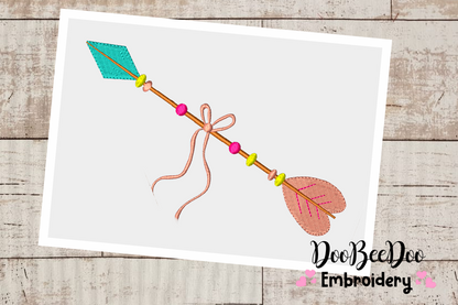 Arrow Boho embroidery - Applique - 6 Sizes  - Machine Embroidery Design