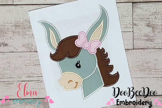 Donkey Girl - Applique