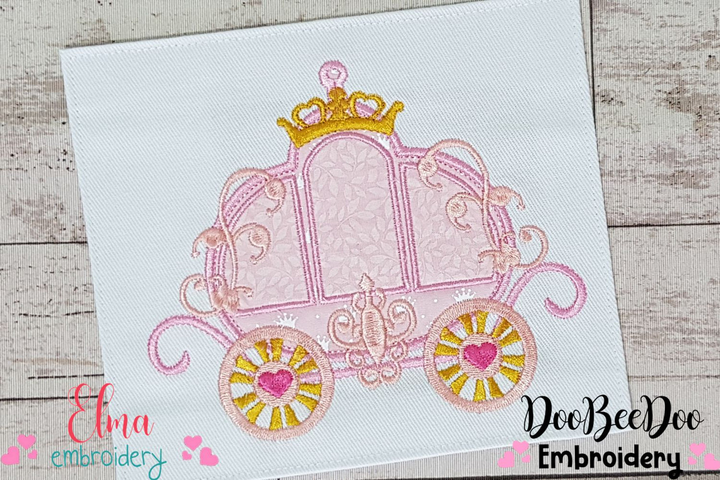 Princess Carriage - Applique