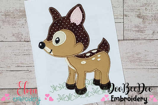 Fawn Little Deer - Applique