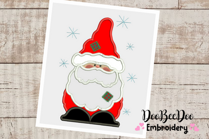Santa Claus  - Applique -6 Sizes - Applique - Machine Embroidery Designs