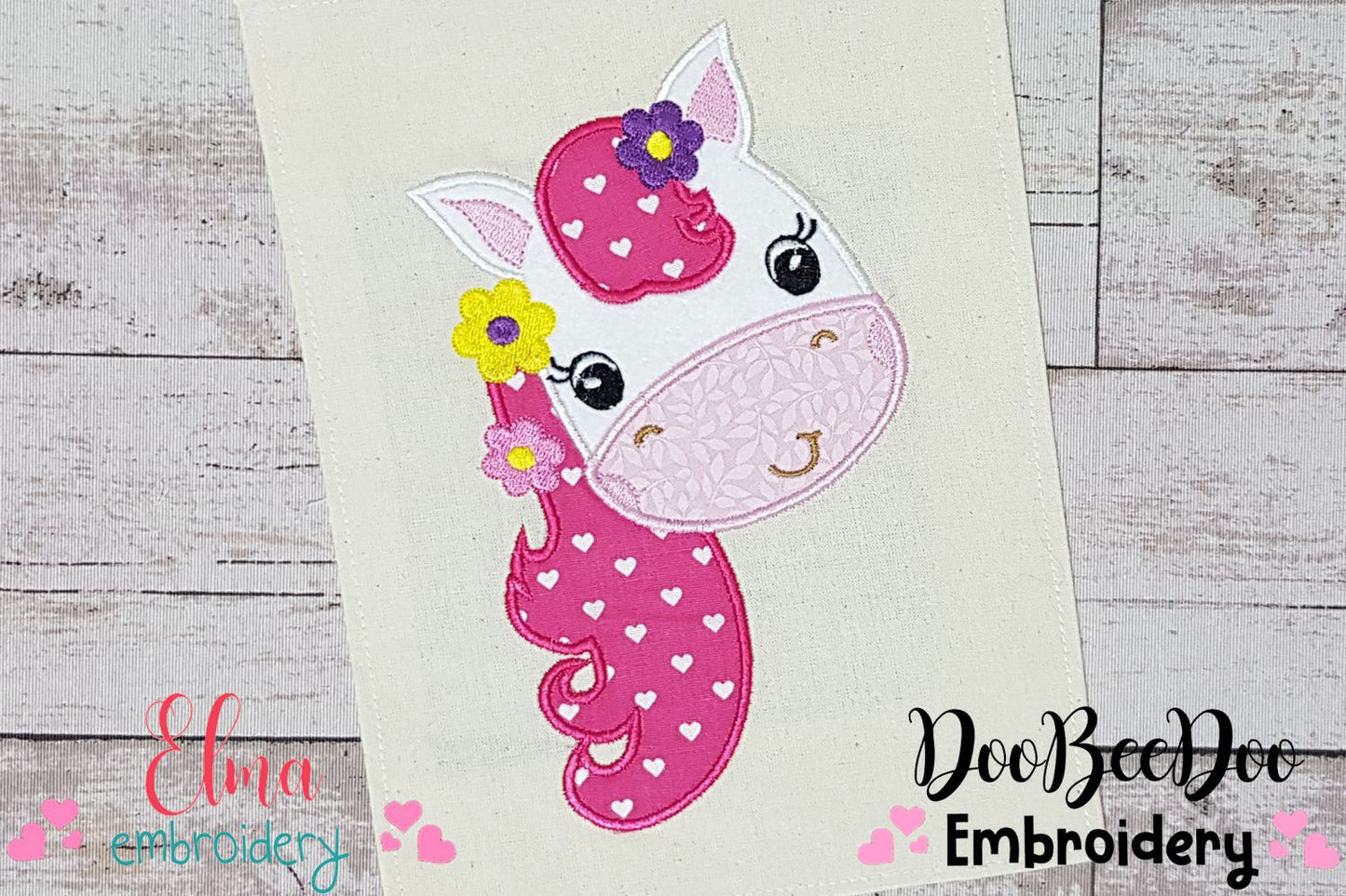 Girl Pony - Applique