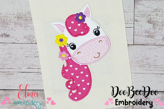 Girl Pony - Applique