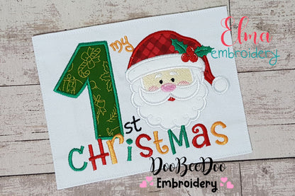My 1st Christmas - Applique