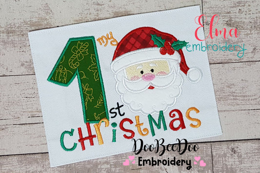 My 1st Christmas - Applique