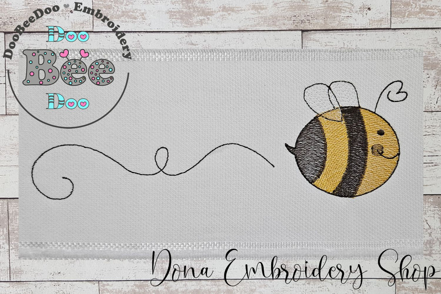 Cute Bumble Bee - Rippled