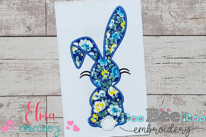 Easter Bunny Silhouette 7 - Applique